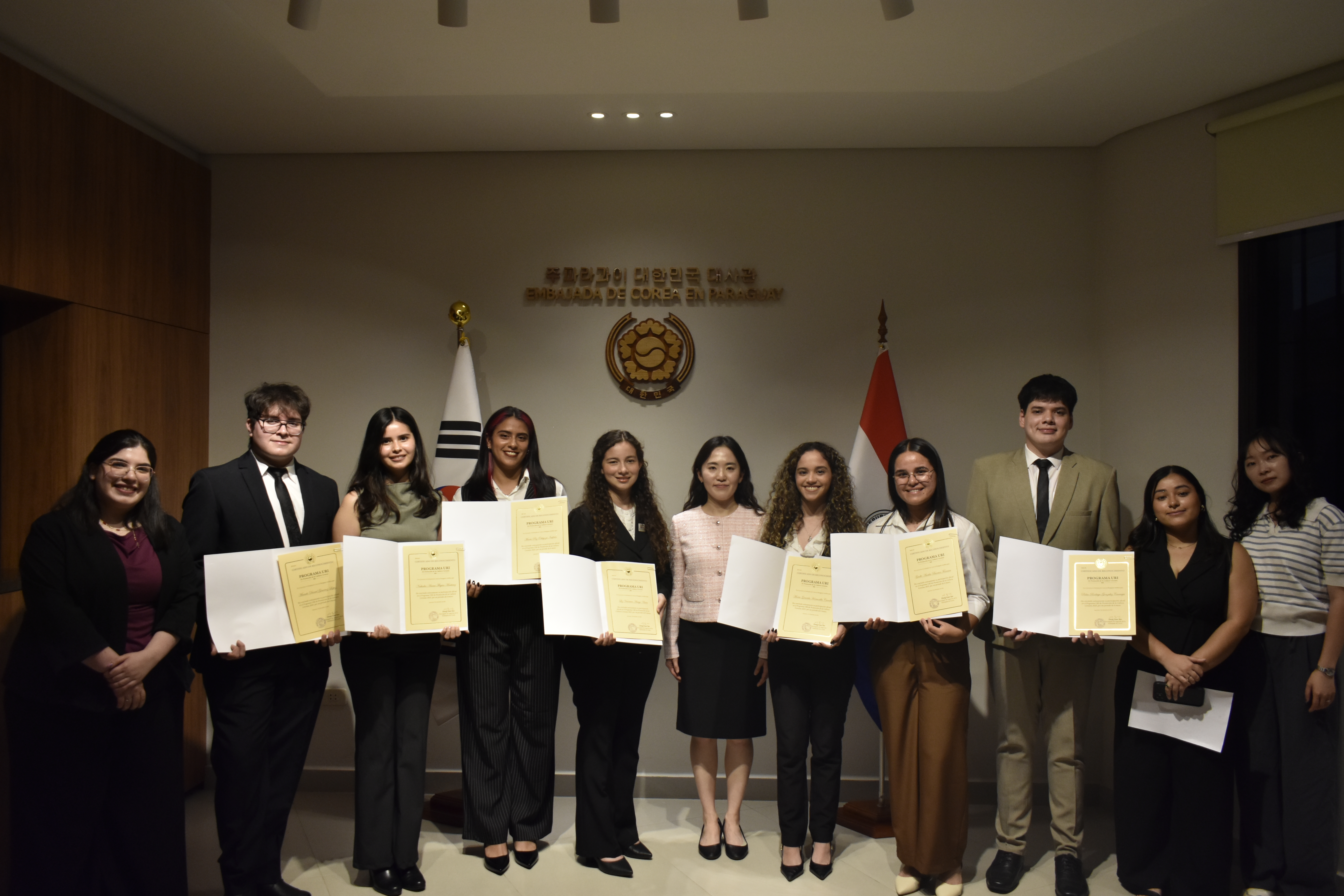 Ceremonia de Clausura de los participantes del Programa 